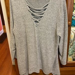Torrid size 4. Super soft sexy sweater. Show off THE GIRLS!